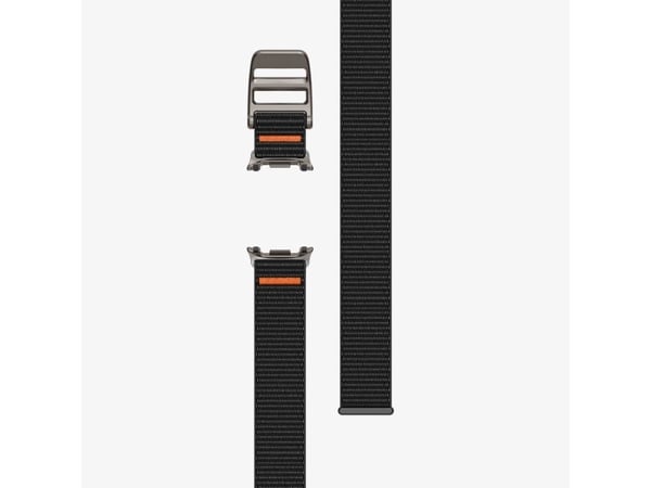 Spigen DuraPro Flex, Band, Smartklokke, Svart, Apple, Apple Watch Ultra 3 (49mm) Apple Watch Ultra 2 (49mm) Apple Watch Ultra (49mm), Stoff