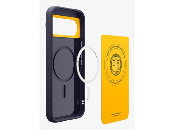 Spigen ACS09711, Suojus, Google, Pixel 10 Pro, 16 cm (6.3"), Mustikka, Laivasto