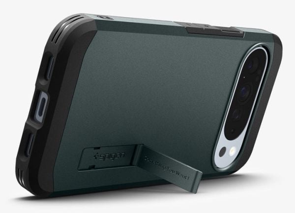 Spigen ACS09730, Suojus, Google, Pixel 10 Pro XL, 17,3 cm (6.8"), Tummanvihreä