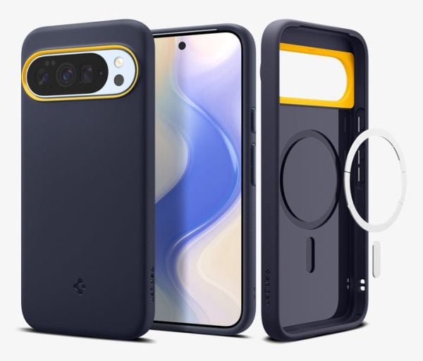 Spigen ACS09734, Etui, Google, Pixel 10 Pro XL, 17,3 cm (6.8"), Blåbær, Marineblå