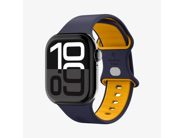 Spigen Nano Pop, Klokkereim, Apple, Apple - Apple Watch 11 (42mm) Apple - Apple Watch 10 (42mm), Silikon, Aluminium, 42mm