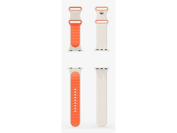 Spigen Nano Pop, Klockarmband, Apple, Apple - Apple Watch 11 (42mm) Apple - Apple Watch 10 (42mm), Silikon, Aluminium, 42mm