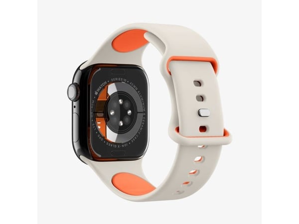 Spigen Nano Pop, Klokkereim, Apple, Apple - Apple Watch 11 (42mm) Apple - Apple Watch 10 (42mm), Silikon, Aluminium, 42mm