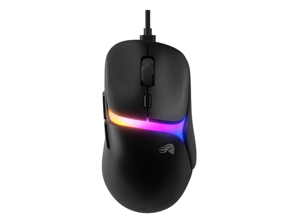 Glorious Gaming Model D3 Wired, Høyre hendt, Optisk, 30000 DPI, Sort