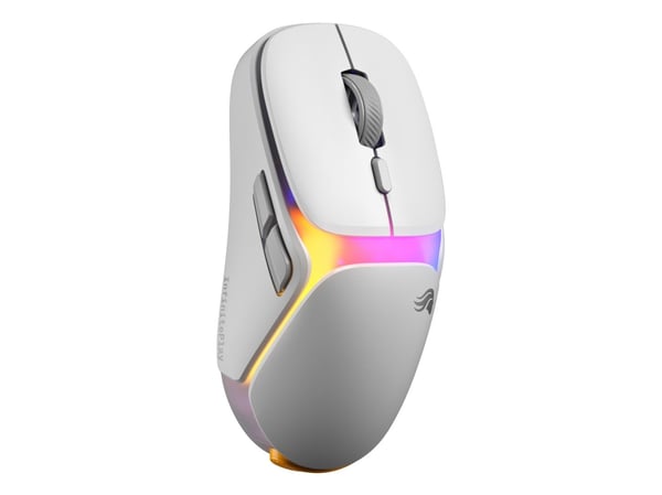 Glorious Gaming Model O3 Wireless, Høyre hendt, Optisk, RF kabel-fri, 30000 DPI, Hvit
