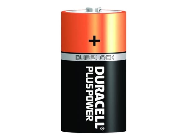 Duracell MN1300, Engangsbatteri, D, Alkalinsk, 1,5 V, Sort, Gull, -20 - 54 °C