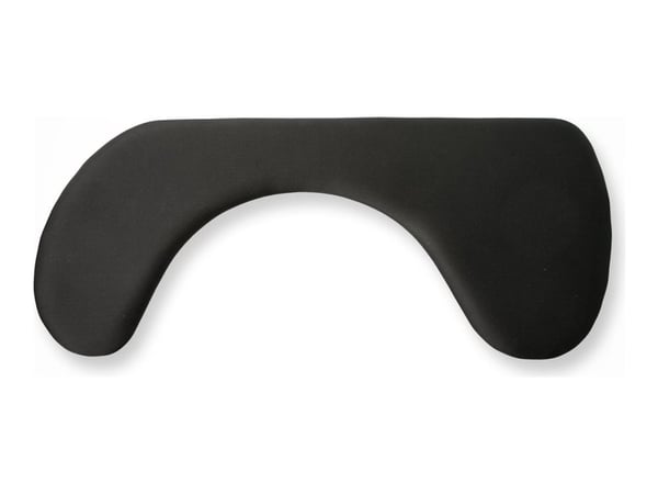 Kenson - Stödplattform för underarm - asymmetric, 70 cm, artificial leather - bordsmonterbar - svart