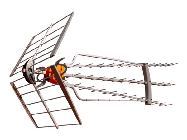 Televes DAT BOSS LR - Antenne - doble dipoler, Yagi - TV - 47 dBi (BOSSTech on), 19 dBi (BOSSTech av) - direksjonal
