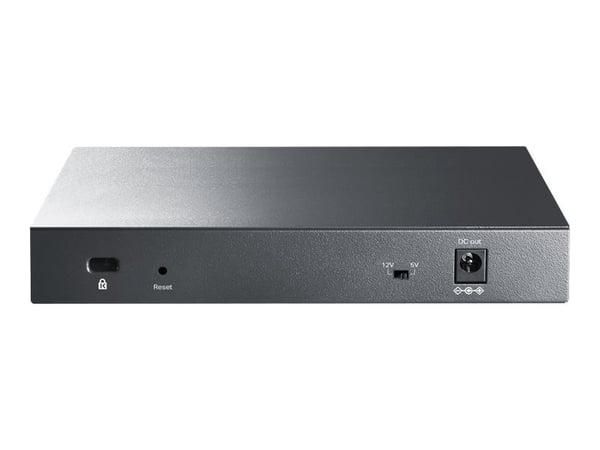 TP-Link TL-RP108GE - Switch - Styrt - 7 x 10/100/1000 (PoE-inngang) + 1 x 10/100/1000 (PoE-utgang) - stasjonær - Reverse PoE