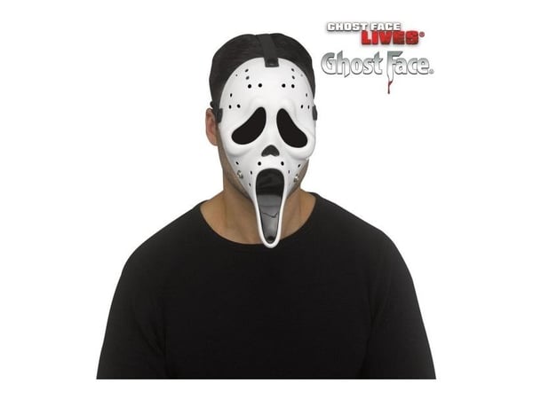 Ghost Face hockey maske