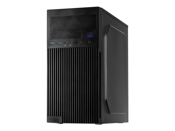 Hus Micro IT-6521 Rett mATX 2xUSB3.0, uten strømforsyning