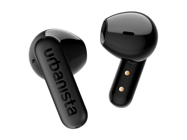 Urbanista Copenhagen 2 - True wireless-hodetelefoner med mikrofon - i øret - Bluetooth - midnatts sort