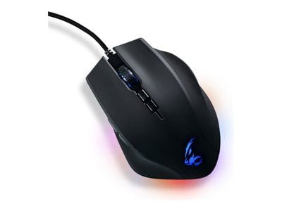 MediaRange Gaming Series - Mus - ergonomisk - 8 knapper - kablet - USB 2.0 - svart