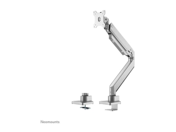 Neomounts NM-D775PLUS - Monteringssett - full bevegelse - for LCD-skjerm - sølv - skjermstørrelse: 10"-49" - klemmemonterbar, malje, skrivebordsmon...