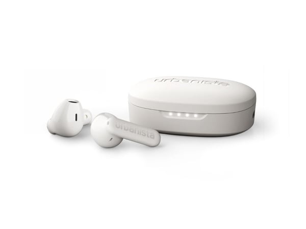 Urbanista Copenhagen 2 - True wireless-hodetelefoner med mikrofon - i øret - Bluetooth - skyhvit