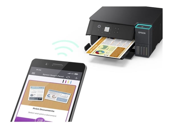 Epson EcoTank ET-2950 - Multifunksjonsskriver - farge - ink-jet - ITS - A4/Letter (medie) - opp til 15 spm (trykking) - 100 ark - Wi-Fi(ac), USB - ...