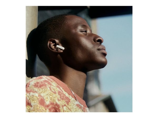 Urbanista Copenhagen 2 - True wireless-hodetelefoner med mikrofon - i øret - Bluetooth - skyhvit