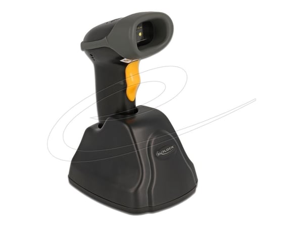 Delock - Strekkodeskanner - portabel - 200 skann/sek - dekodet - RF(2.4 GHz)