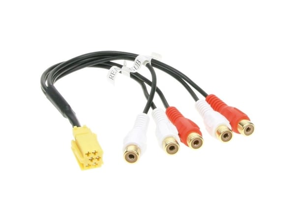 Mini-iso til phono 5-kanals