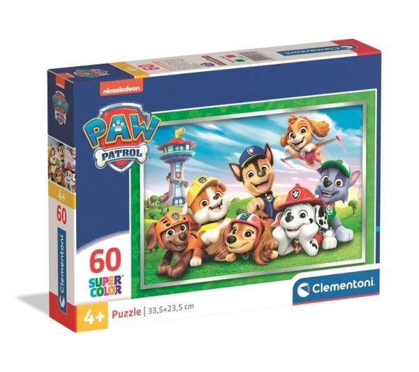 Clementoni Puzzle SuperColor Psi Patrol 60 elementtiä (26071)