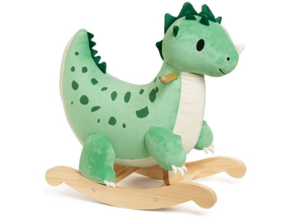 Dinosaur gyngende hest i mykt stoff (12–36 M)