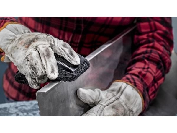 Bosch 2 608 901 214, Slipepute, Middels finkornet, Malingsfjerning, Metall, Tre, Tørr-sliping, 152 mm