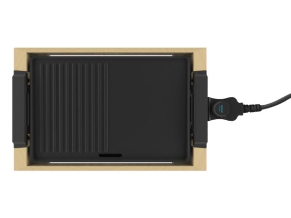 CECOTEC Elektrisk grill Tasty&amp;Grill 2000 Bamboo Black
