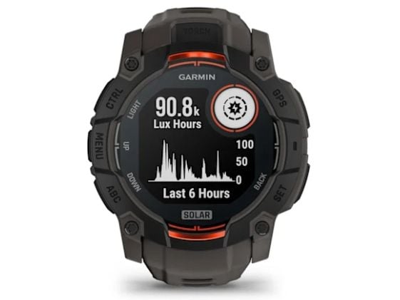 Garmin Instinct 3 Solar urheilukello - 50mm musta (010-02935-00)