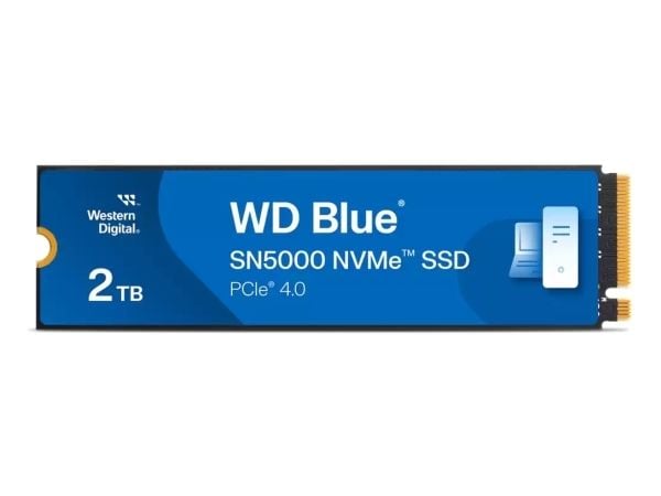 WD Blue SN5000 WDS500G4B0E - SSD - 500 GB - intern - M.2 2280 - PCIe 4.0 x4 (NVMe)