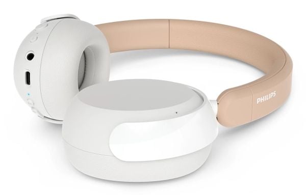 Philips 5000 series TAK5500AL/00, Ledning & Trådløs, 20 - 20000 Hz, Samtaler/musikk, 192 g, Hodesett, Rav, Hvit