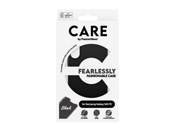 PanzerGlass CARE TPU Case black Samsung Galaxy S25 FE