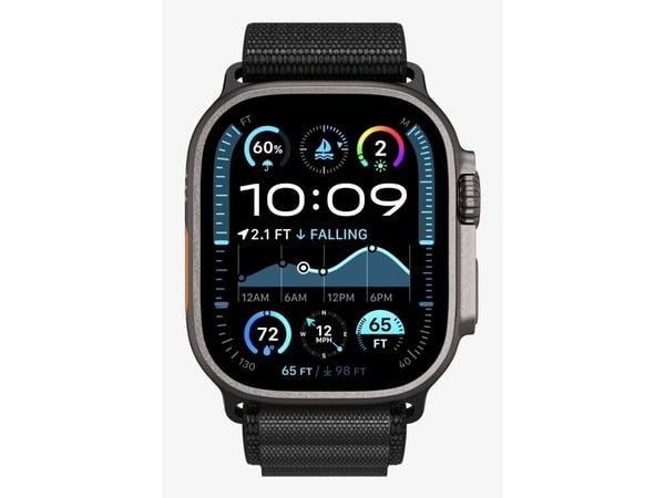 Spigen WBF1-rem til Apple Watch 6/7/8/9/10/11/SE/SE 3/Ultra 1/Ultra 2/Ultra 3 44/45/46/49 mm svart
