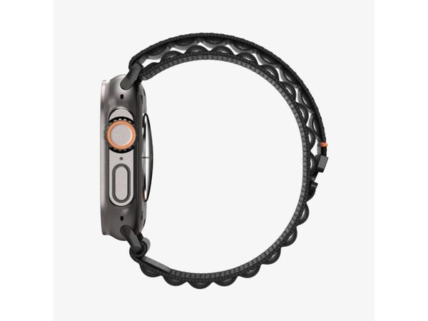 Spigen WBF1-rem til Apple Watch 6/7/8/9/10/11/SE/SE 3/Ultra 1/Ultra 2/Ultra 3 44/45/46/49 mm svart