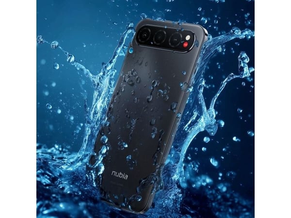 Nubia Air - 5G pekskärmsmobil - dual-SIM - RAM 8 GB / Internminne 256 GB - OLED-skärm - 6.78" - 2720 x 1224 pixlar (120 Hz) - 3 st. bakre kameror 5...