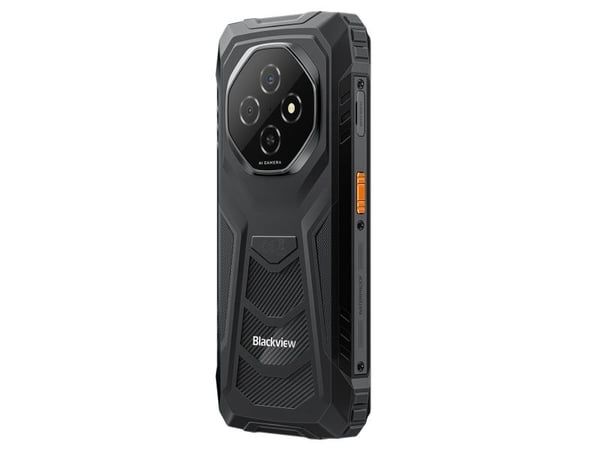 Blackview FORT 1, 16,7 cm (6.56"), 4 GB, 128 GB, 16 MP, Android 15, musta