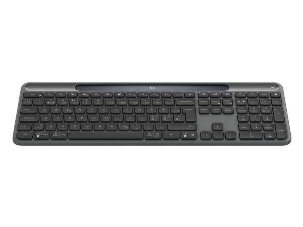 LOGITECH Slim Solar+ Keyboard Graphite - Nordic