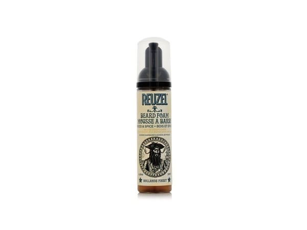 REUZEL Beard Foam Wood & Spice skäggbalsam i skum 70 ml