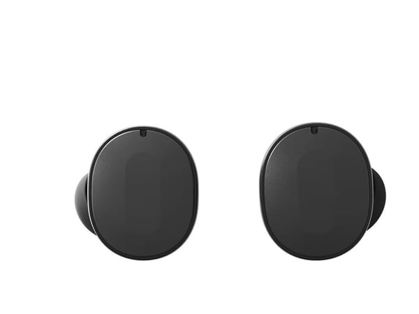 Fairphone Fairbuds - True wireless-hodetelefoner med mikrofon - i øret - Bluetooth - aktiv støydemping - svart