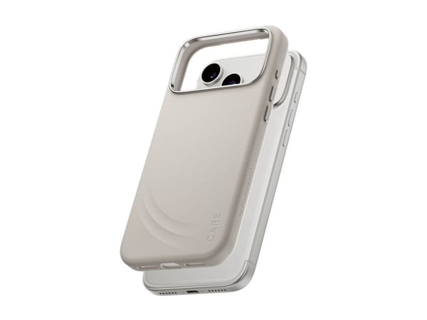 PanzerGlass CARE™ by ® Flow Case Vanilla w. MagSafe iPhone 17 Pro Max, Suojus, Apple, Apple - iPhone 17 Pro Max, 17,5 cm (6.9"), Beige