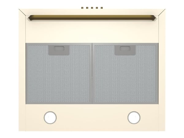 Gorenje WHC63CLI - Panser - røykkanal - bredde: 60 cm - dybde: 50 cm - ekstraksjon og resirkulasjon (-) - elfenben