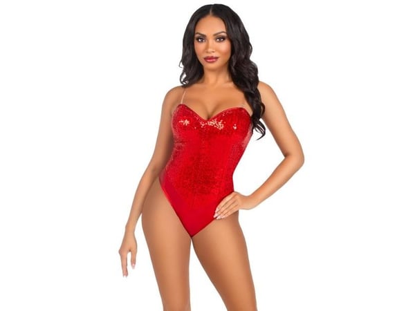Sort palliet bodysuit