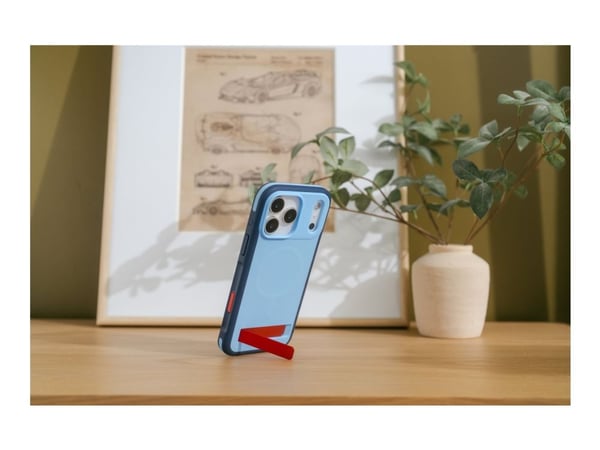 ZAGG Sedona Snap - Matkapuhelimen takakuori - MagSafe-yhteensopivuus - grafeeni - kuninkaallinen hehku - Apple iPhone 17 Pro Max -puhelimelle