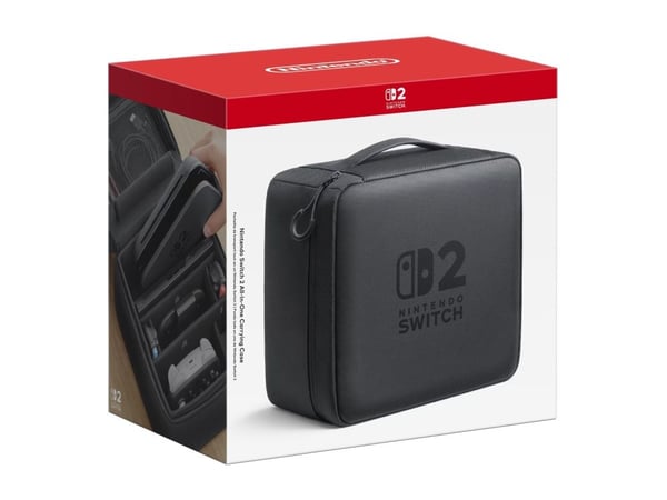Nintendo 0045496321512, Reiseveske, Nintendo, Svart, Nintendo Switch 2, Glidelås