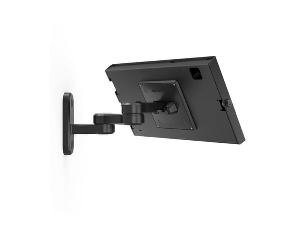 Compulocks Galaxy Tab S9/S9FE 10.9" Apex Enclosure Swing Wall Mount Black - Monteringssett - svingarm, synlige foran/bak kamera og sensorer - for n...