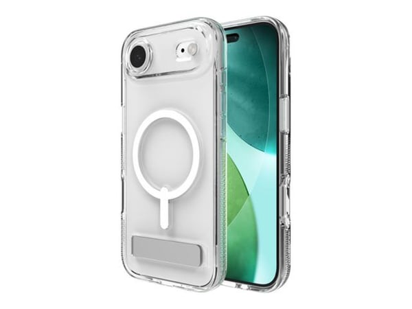 ZAGG Crystal Palace Snap Kickstand, Suojus, Apple, iPhone 17 Air, 16,5 cm (6.5"), Läpinäkyvä