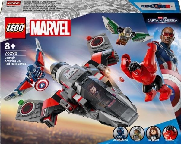 LEGO Super Heroes 76292 Captain America i kamp mot Red Hulk