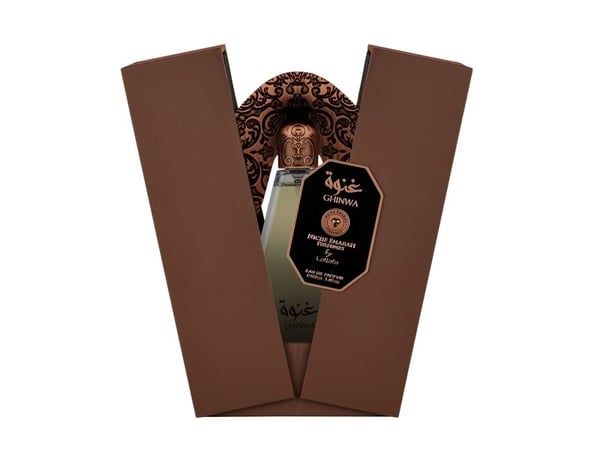 Lattafa Niche Emarati Ghinwa Eau De Parfum 100ml Unisex Fragrance
