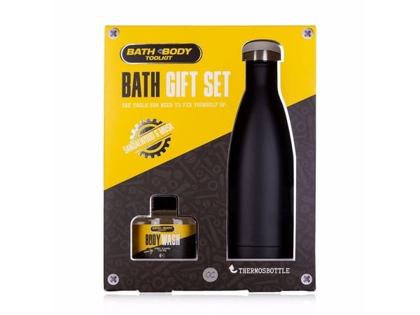 Accentra Bath Body Toolkit badset Bath Gift Set duschgel 140 ml + termoflaska