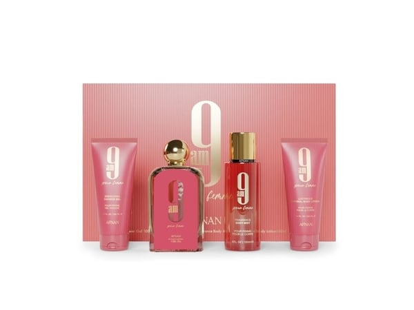 Afnan 9am pour Femme EDP 100 ml + Bodyspray 150 ml + BL 100 ml + SG 100 ml (kvinna)