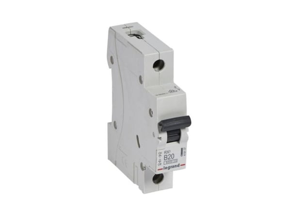 Legrand RX3, Miniatyr-automatsikring, Type B, IP20, 210 - 250 V